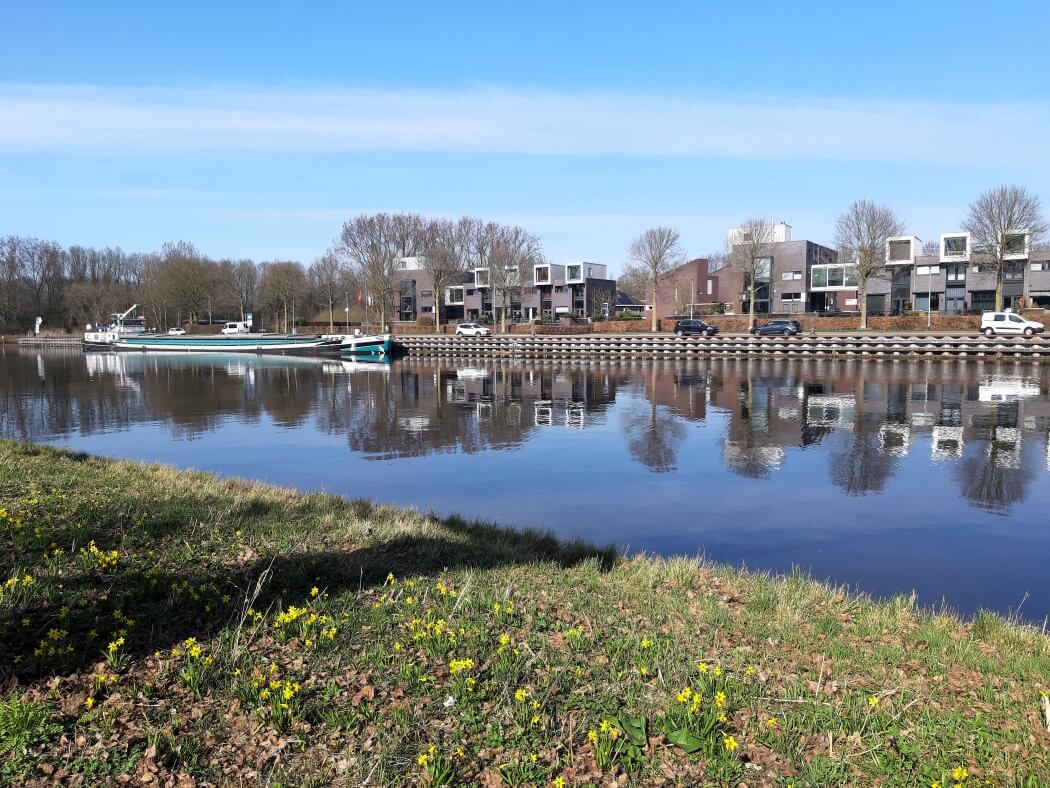 Van Starkenborghkanaal in Groningen tijdens mijn Trage Tocht Groningen