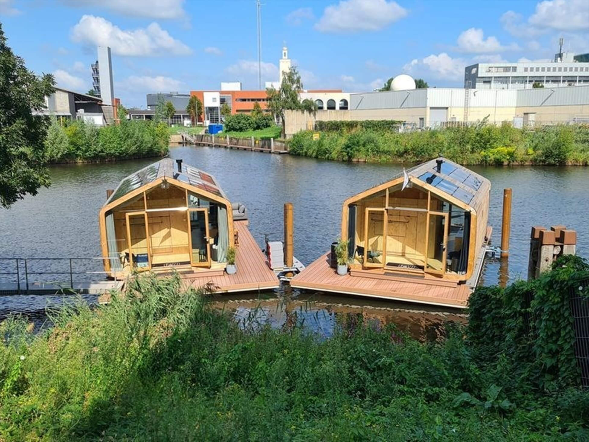Overnachten op een woonboot