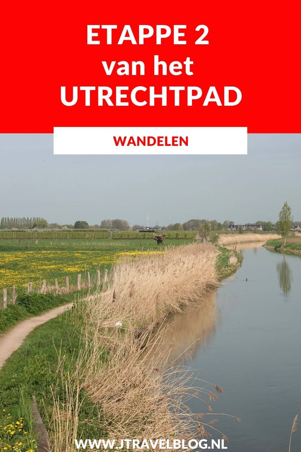 Een verslag van etappe 2 van het Utrechtpad, Deze tweede etappe loopt van Odijk via Kasteel Beverweerd naar Cothen over een afstand van 14 kilometer. Mijn belevenissen en mijn route lees je in deze blog. Loop je mee? #utrechtpad #etappe2 #odijk #cothen #jaagpad #wandelen #hiken #jtravelblog #jtravel