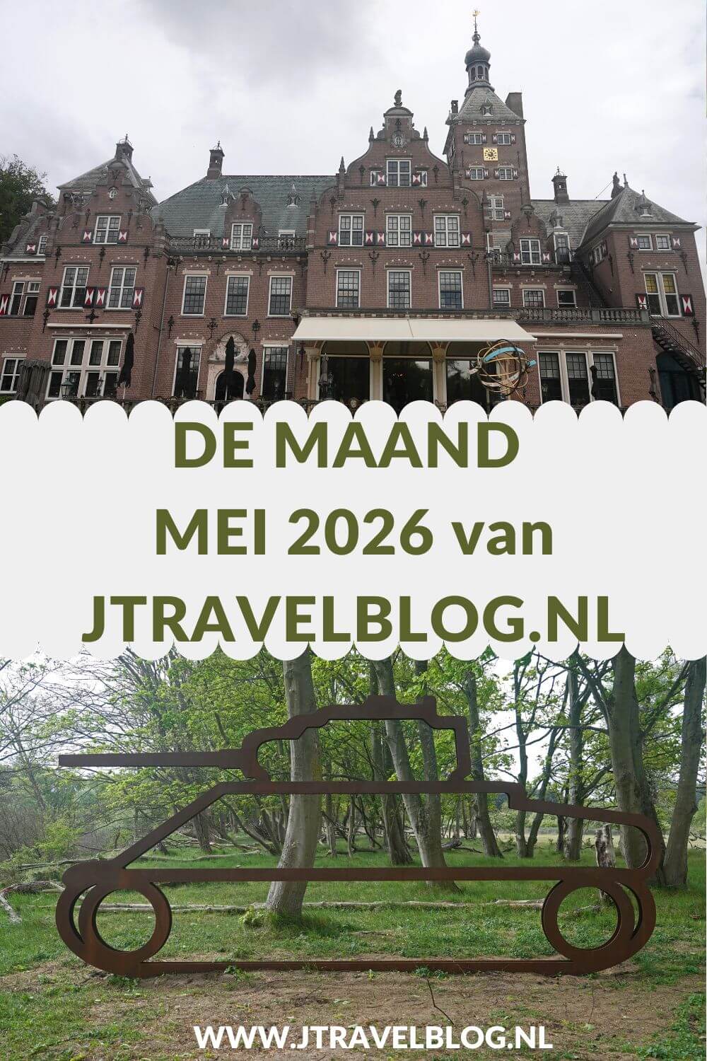 Ik liep een etappe van het Utrechtpad tussen Leersum en Amerongen. Een paar dagen later liep ik de podwalk Duinen vertellen Oorlogsverhalen en De Princenboschroute in Nationaal Park Zuid-Kennemerland. Ook verbleef ik een week in Groningen. Meer hier over lees je in dit maandoverzicht. #maandoverzicht #mei2026 #utrechtpad #podwalk #nationaalparkzuidkennemerland #wandelen #jtravelblog #jtravel