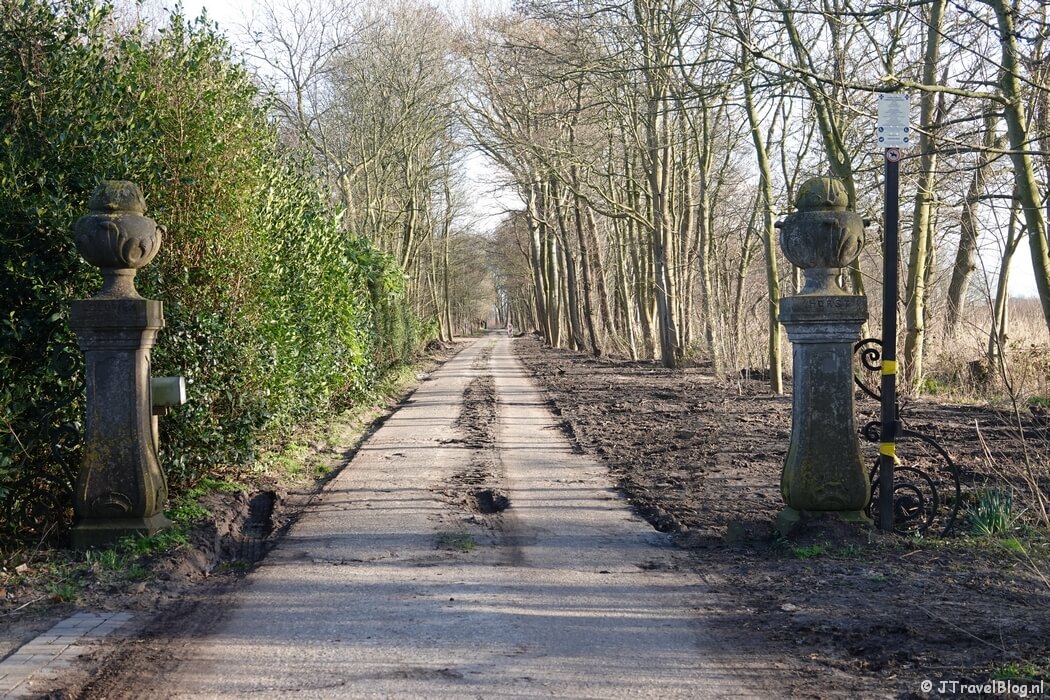 Abdij Leeuwenhorst tijdens de Verborgen Verleden fietsroute langs historische plekken in Noordwijkerhout en De Zilk