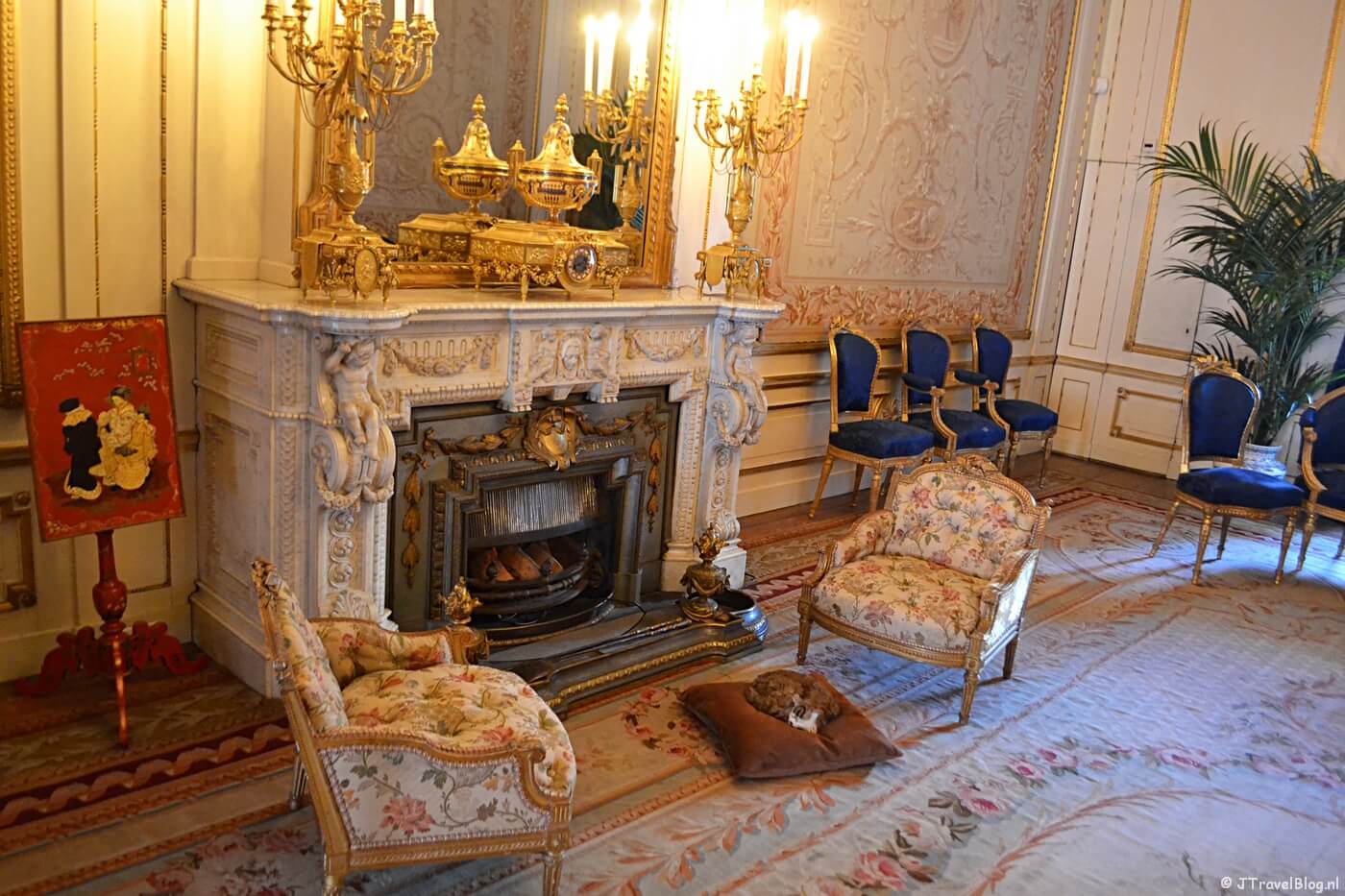 De balzaal in Museum Willet-Holthuysen in Amsterdam