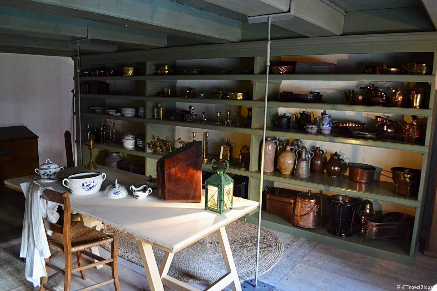 De provisiekamer in Museum Willet-Holthuysen in Amsterdam