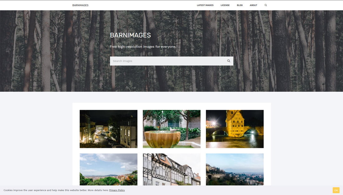 BarnImages: een website met gratis afbeeldingen
