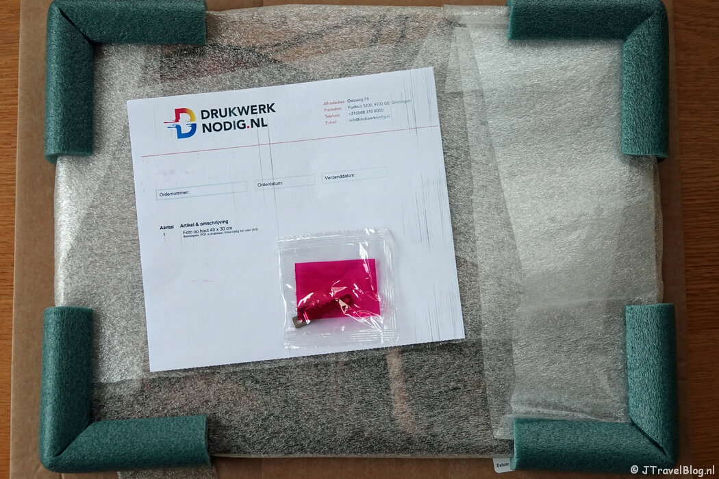 Bestelling van foto op hout bij Drukwerknodig.nl