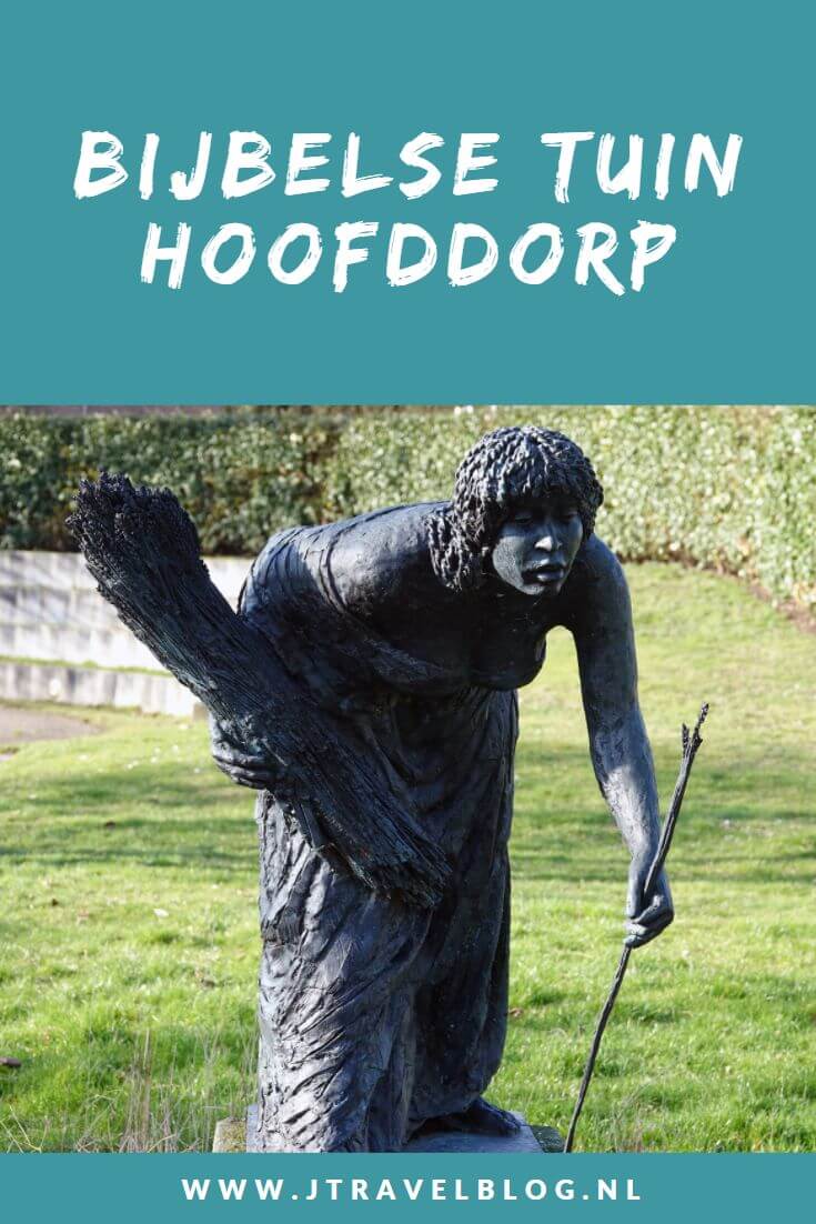 In Hoofddorp achter de R.K.-kerk Joannes De Doper bevindt zich een Bijbelse Tuin met 50 beelden van Bijbelse figuren. Alles in deze Bijbelse Tuin Hoofddorp heeft een betekenis, ook de bomen. Meer lees je in deze blog, #bijbelsetuinhoofddorp #haarlemmermeer #hoofddorp #bijbelsetuin #jtravelblog #jtravel