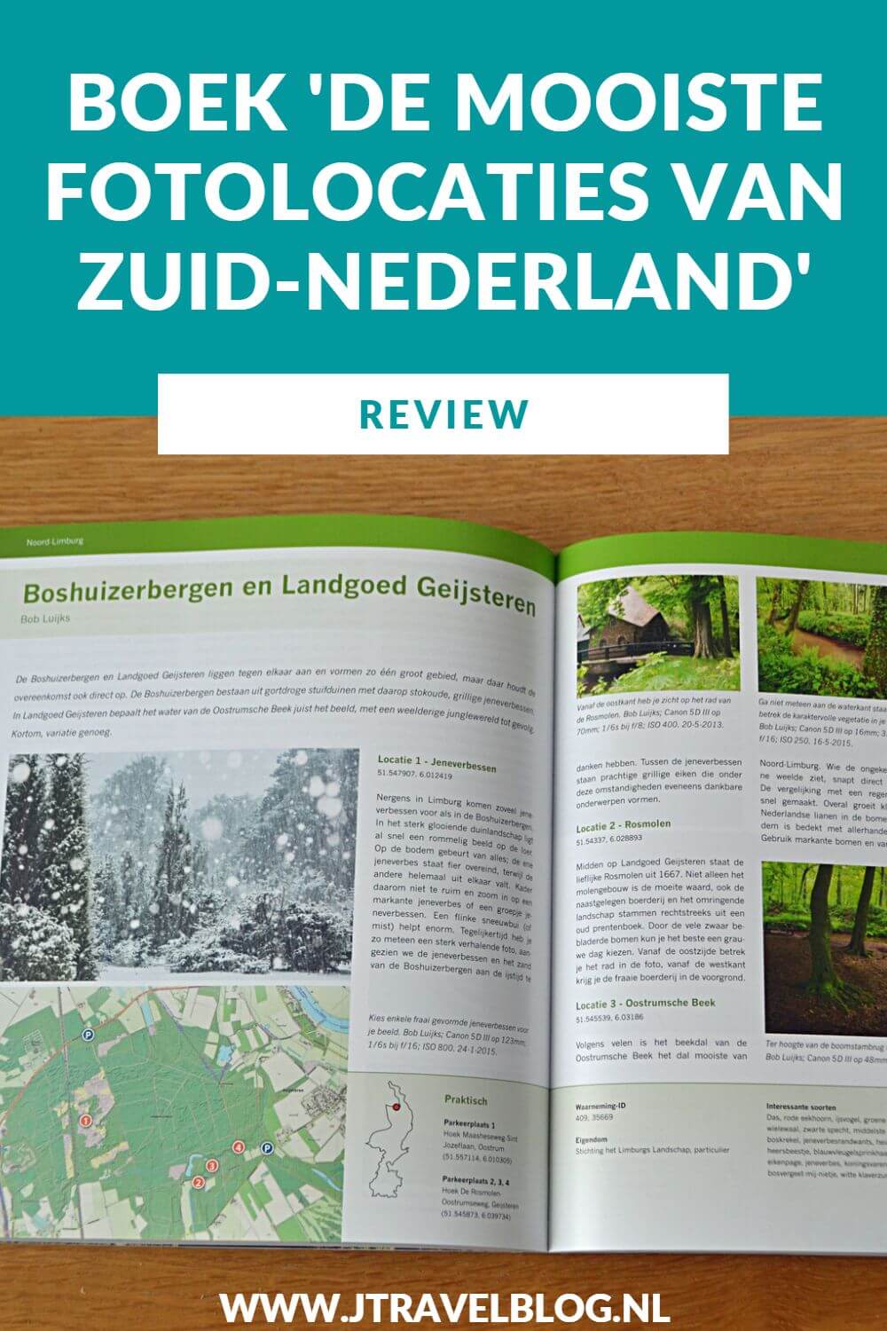 Ik heb een geweldig fotoboek gekocht: 'De mooiste fotolocaties van Zuid-Nederland', over de provincies Zeeland, Noord-Brabant en Limburg. Mijn review over het boek 'De mooiste fotolocaties van Zuid-Nederland' lees je op mijn website. Lees je mee en doe inspiratie op. #review #zuidnederland #fotoboek #jtravelblog #jtravel