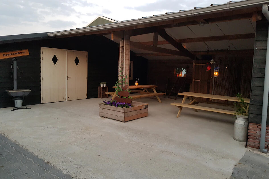 Boerenschuur in Dreumel in Gelderland via Roompot.nl