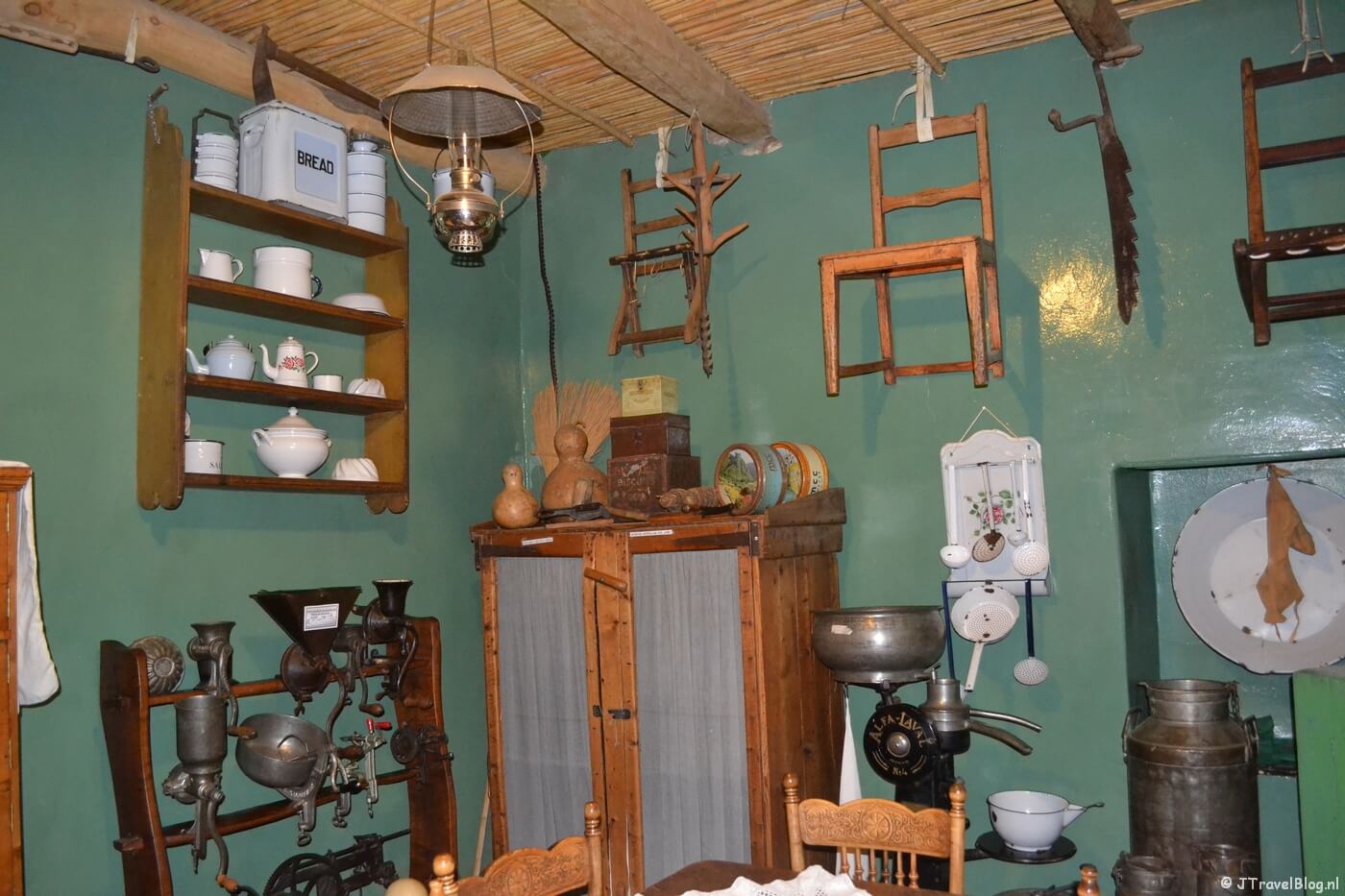 In het Hantamhuis in Calvinia in Zuid-Afrika