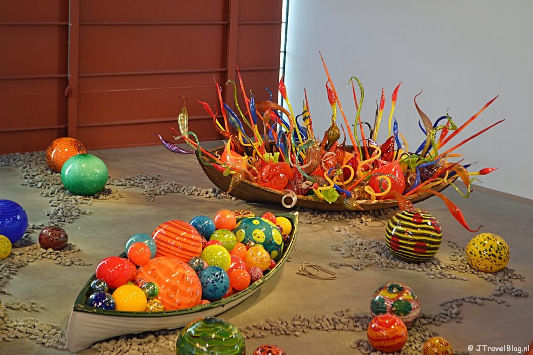 De Chihuly tentoonstelling in het Groninger Museum in Groningen
