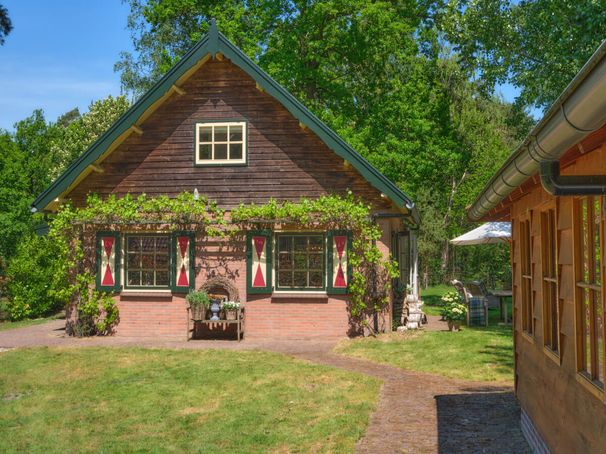 Cottage in Leersum in Utrecht via Heerlijkehuisjes.nl