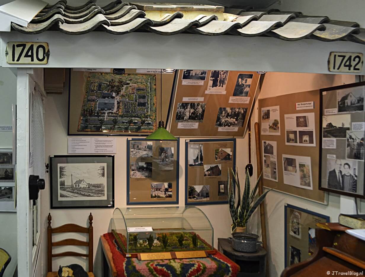 Het Breijer huisje in het CRASH Luchtoorlog- & Verzetsmuseum ’40-’45 in Aalsmeerderbrug