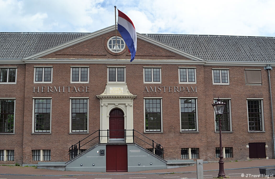 De Hermitage in Amsterdam tijdens etappe 0 van het Westerborkpad