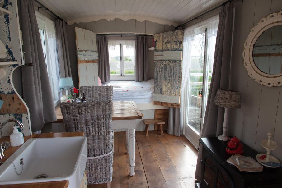 Pipowagen in Sint Maarten/Noord-Holland via Natuurhuisje.nl