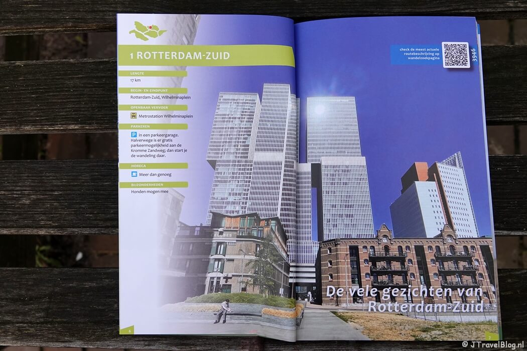 Een voorbeeld van een wandeling in de wandelgids 'Wandelen in de Hollandse Delta' van Uitgeverij Gegarandeerd Onregelmatig