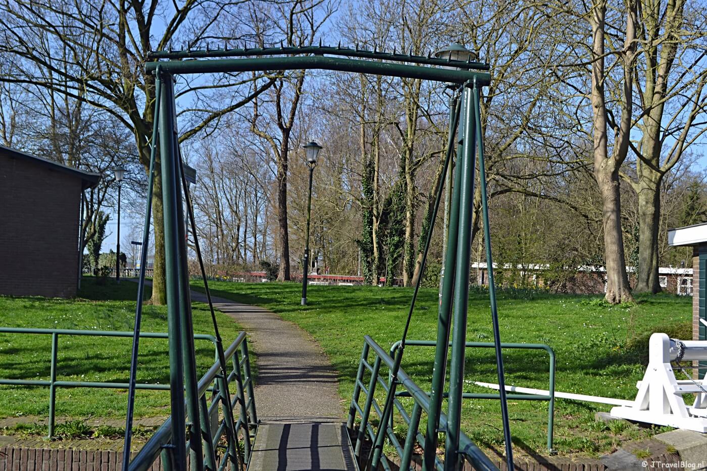 Het Fermanplantsoen in Muiden