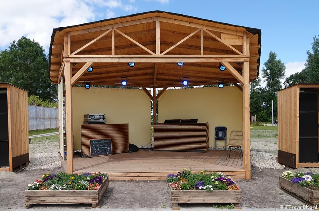 Flora's Stage op de Floriade Expo 2022 in Almere