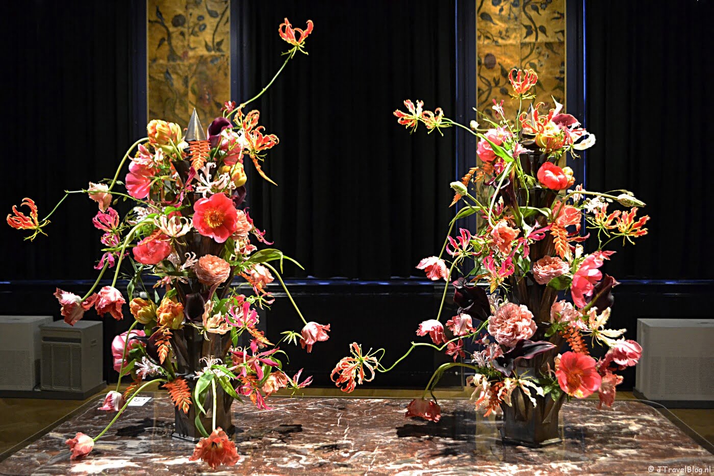 In het Frans Hals Museum in Haarlem tijdens de jaarlijkse tentoonstelling Museum in Bloei