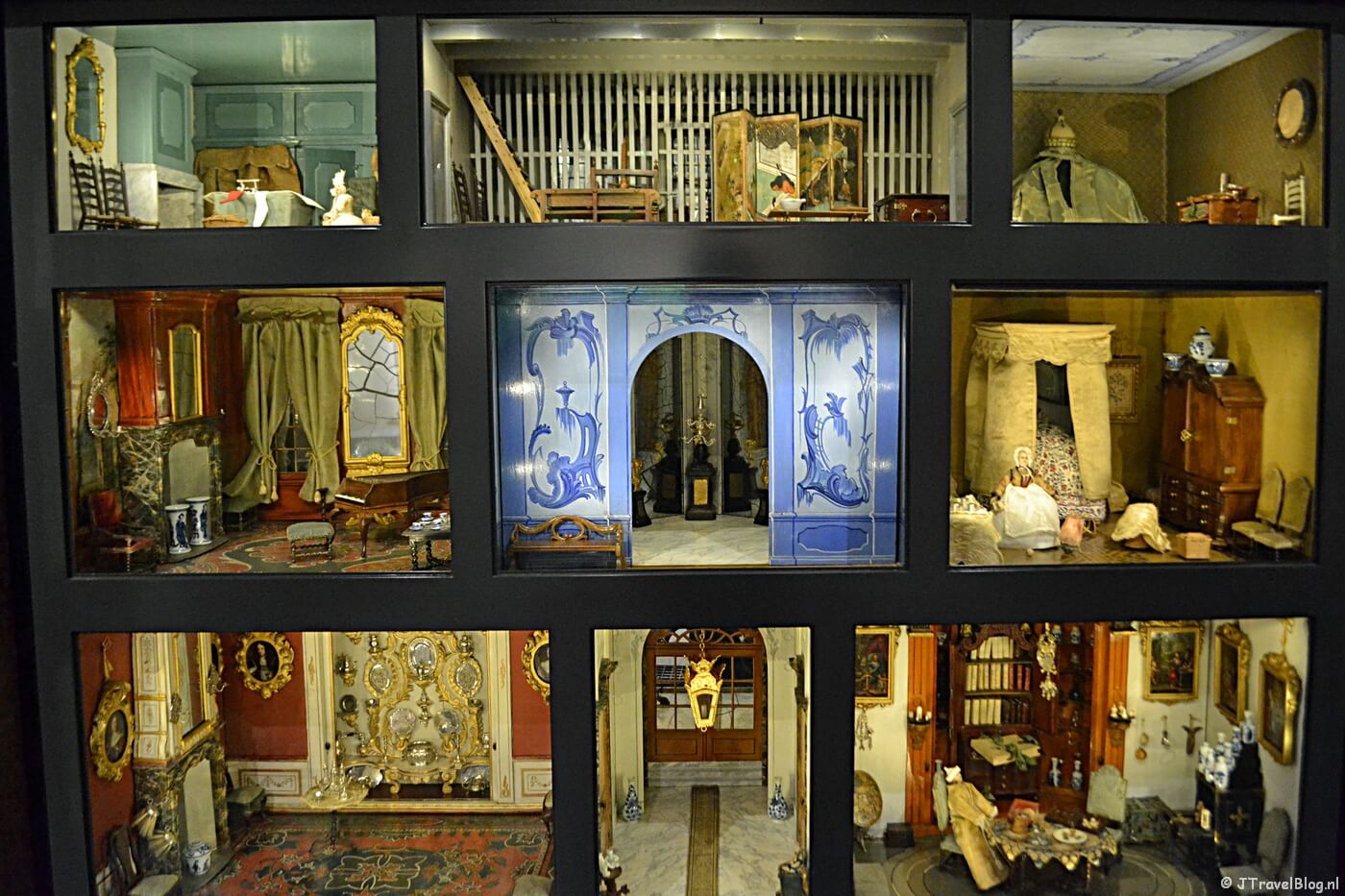 Het poppenhuis van Sara Rothé in het Frans Hals Museum in Haarlem