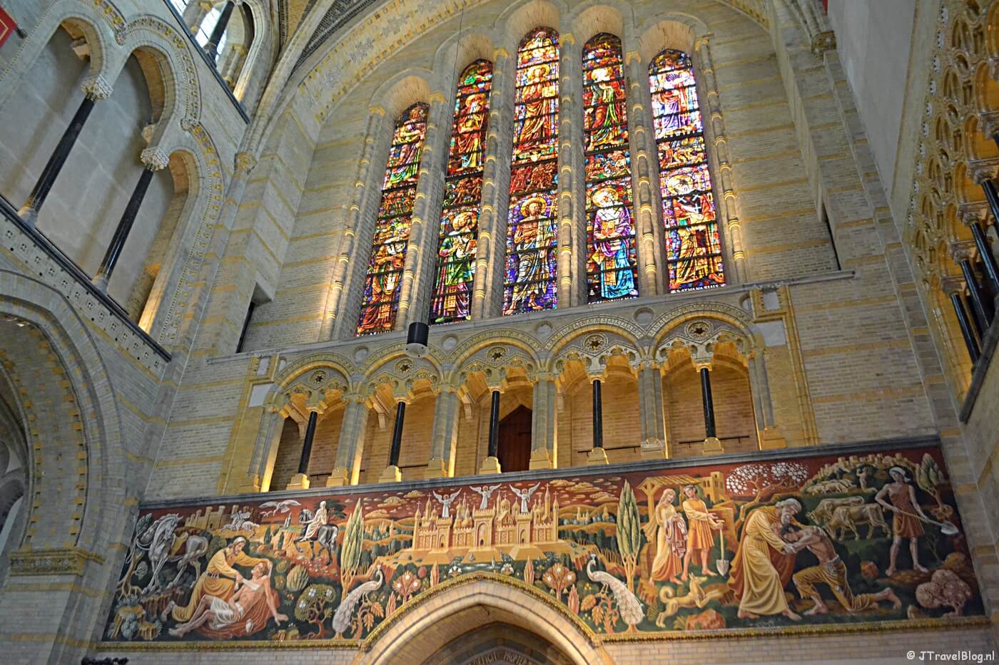 De binnenkant van de KoepelKathedraal in Haarlem