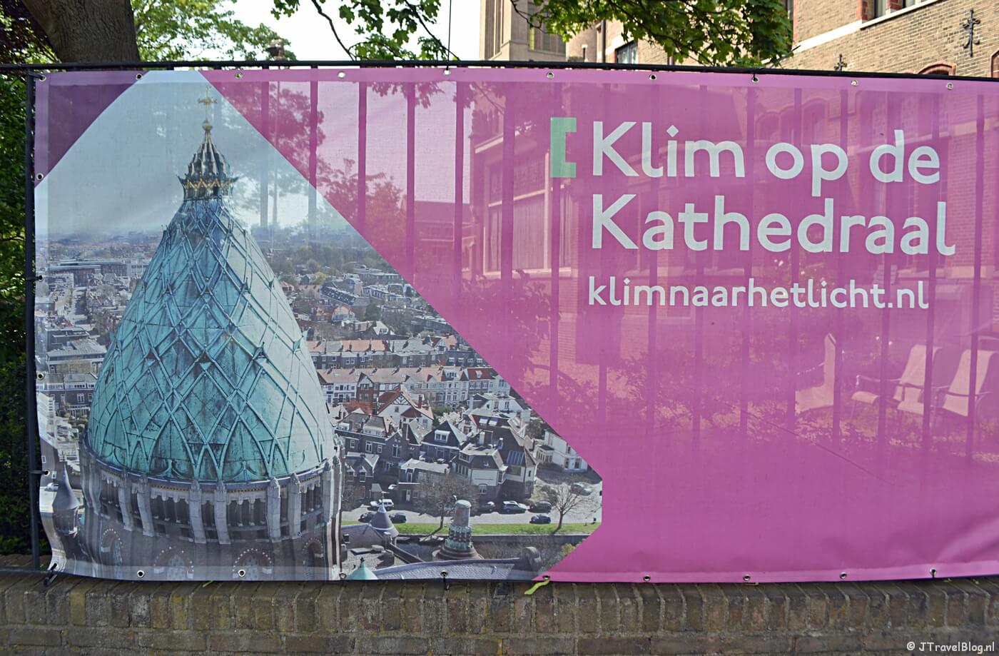 'Klim naar het licht' in de KoepelKathedraal in Haarlem