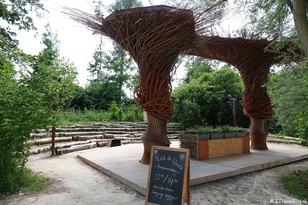 Forest Theatre op de Floriade Expo 2022 in Almere