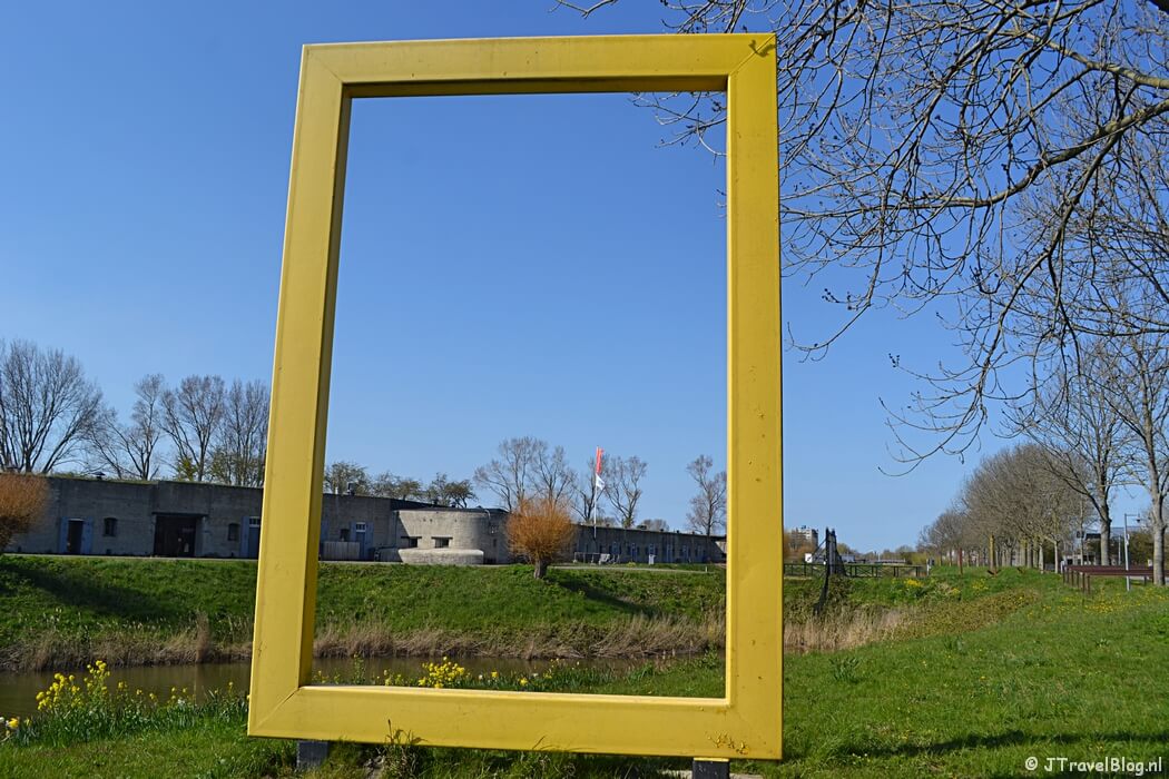 Kunstfort bij Vijfhuizen tijdens de Trage Tocht Vijfhuizen
