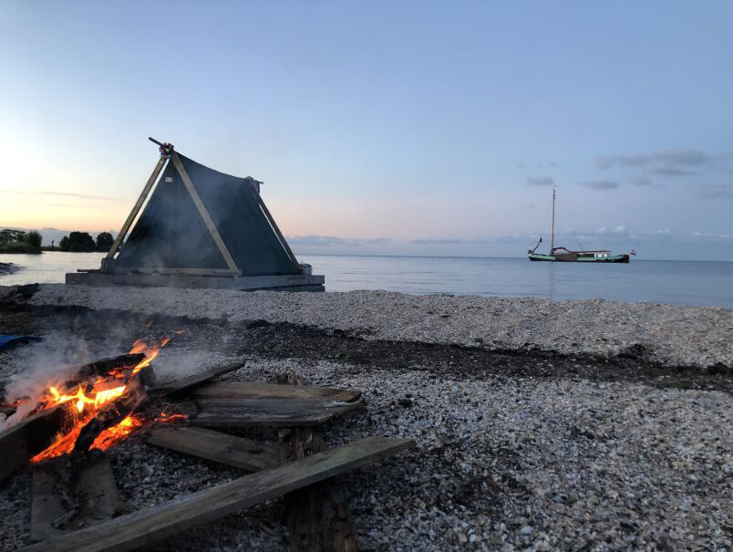 Kampeervlot in Uitdam/Noord-Holland via Natuurhuisje.nl