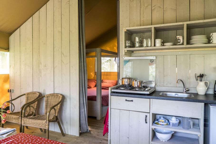 Safaritent in Graauw/Zeeland via Natuurhuisje.nl