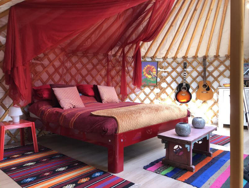 Yurt in Zonnemaire/Zeeland via Natuurhuisje.nl