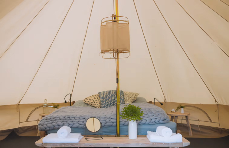 Glamping in Nes/Ameland via Natuurhuisje.nl