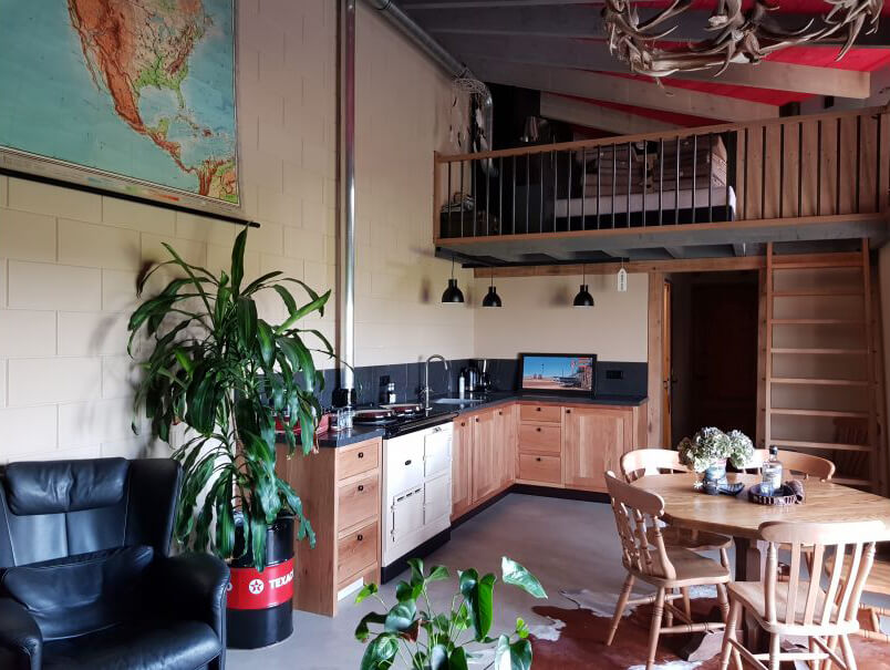 Mestsilo in Akersloot/Noord-Holland via Natuurhuisje.nl