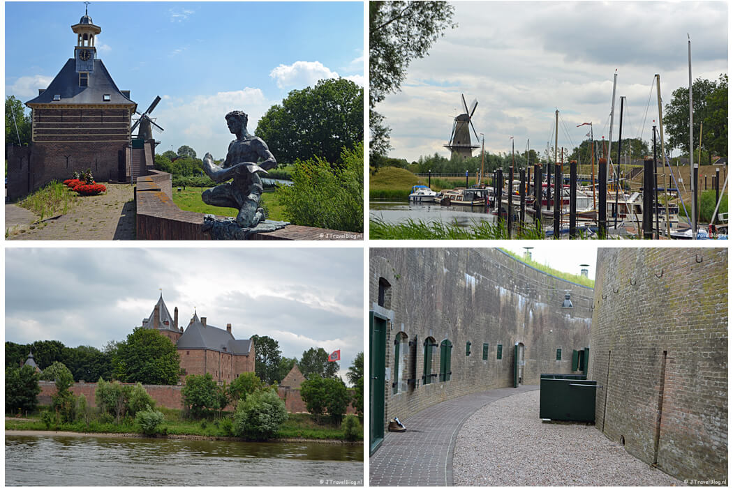 Instameet Waterliniepad deel 3 met Gorinchem, Woudrichem, Slot Loevestein en Fort Vuren.