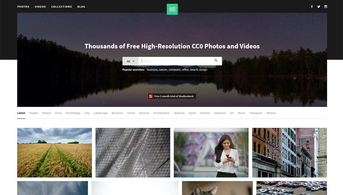 IsoRepublic: een website met gratis afbeeldingen