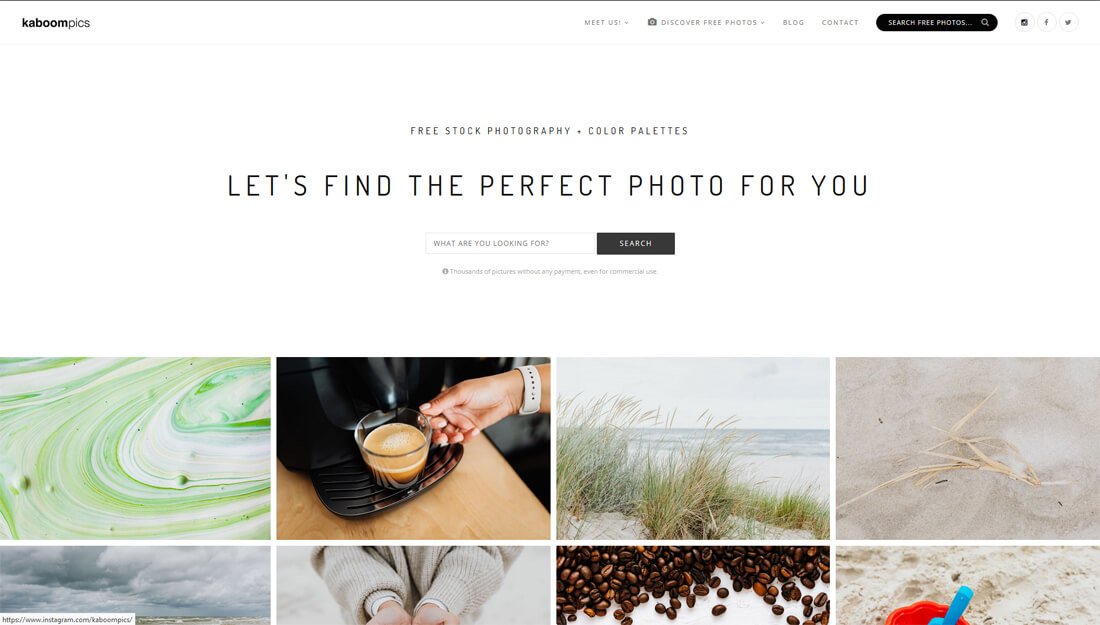 Kaboompics: een website met gratis afbeeldingen