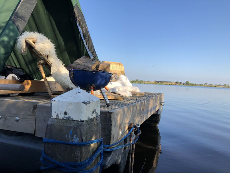 Kampeervlot in Uitdam/Noord-Holland via Natuurhuisje.nl