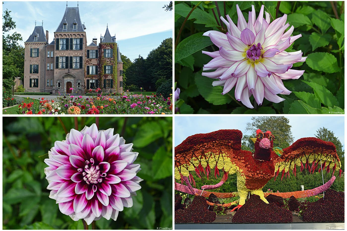 Kasteel Keukenhof in Lisse en het Holland Dahlia Event, augustus 2019