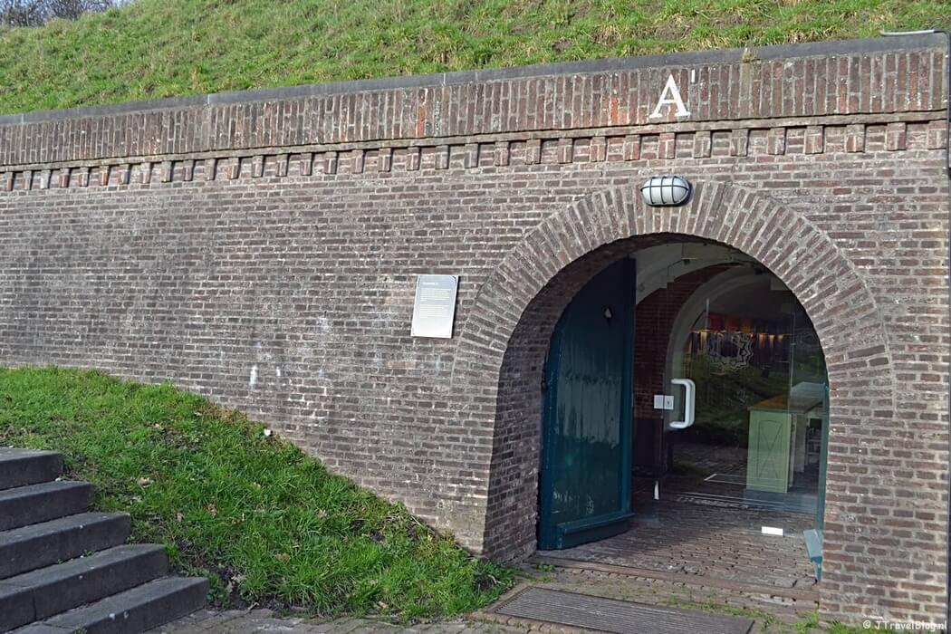 Kazemat A in het Nederlands Vestingmuseum in Naarden