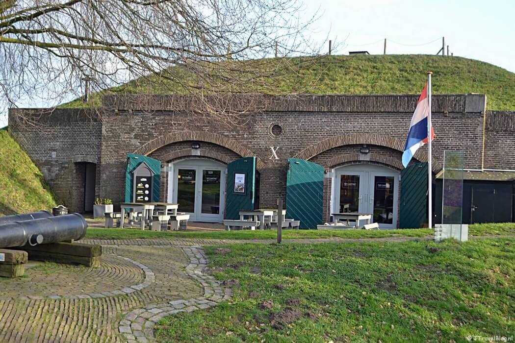 Kazemat X in het Nederlands Vestingmuseum in Naarden
