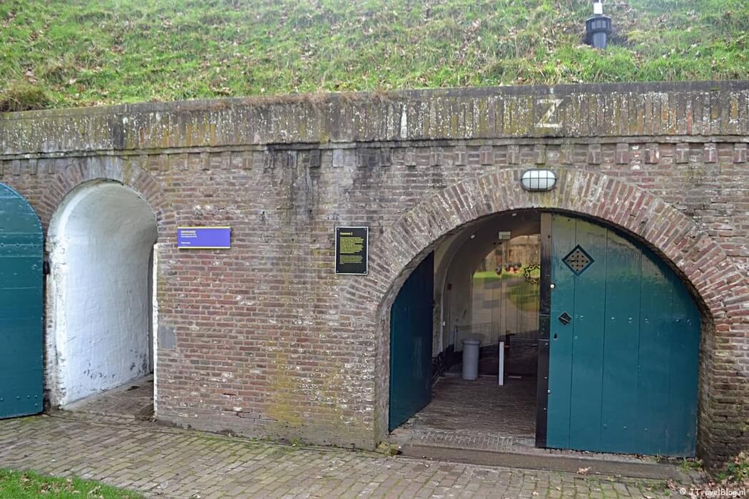 Kazemat Z in het Nederlands Vestingmuseum in Naarden