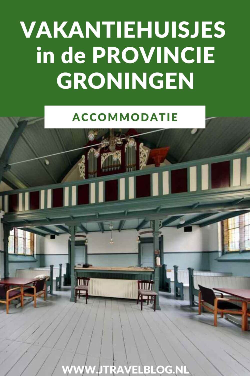 Ik heb een aantal mooie vakantiehuisjes in de provincie Groningen voor je op een rijtje gezet. Ben je op zoek naar een mooi vakantiehuis in de noordelijkste provincie van Nederland, lees dan deze blog. #vakantiehuisjes #groningen #accommodatie #jtravel #jtravelblog