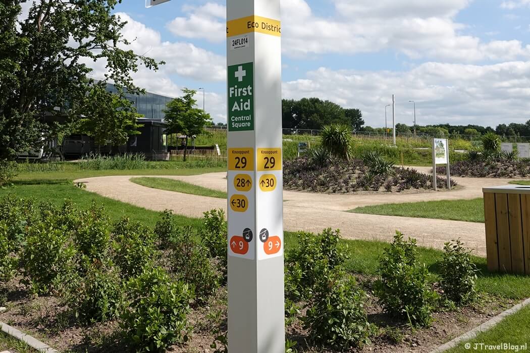 Knooppunten op de Floriade Expo 2022 in Almere