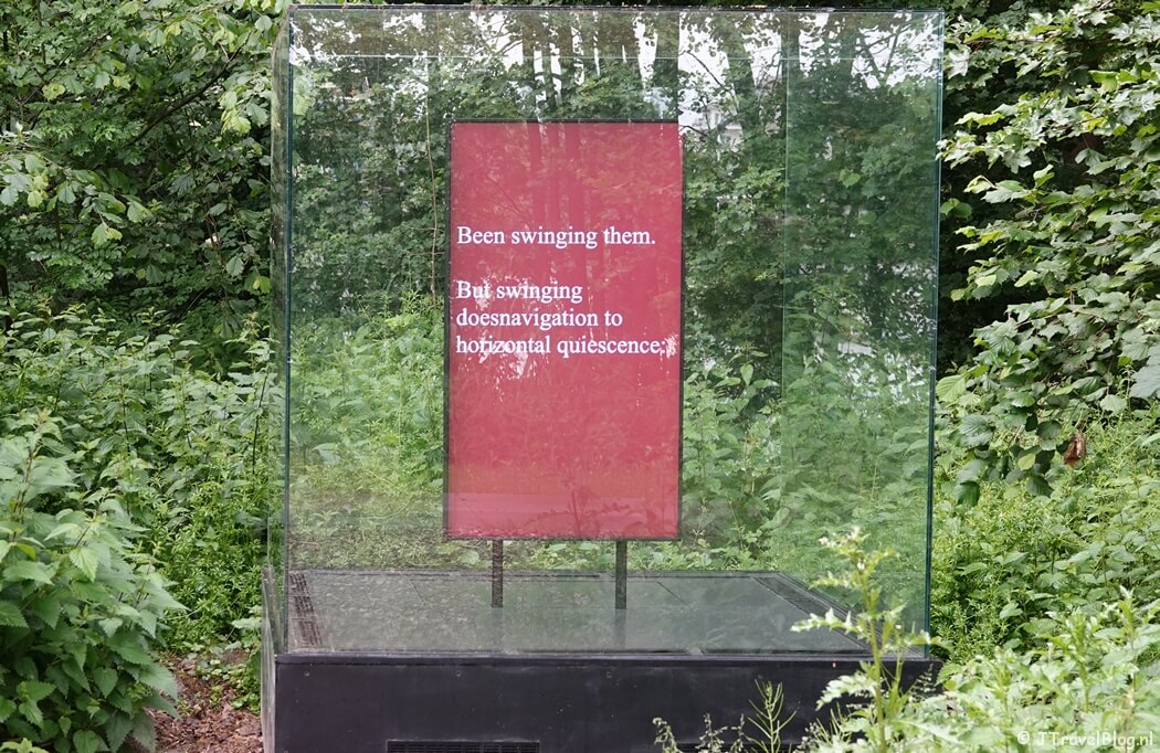 Kunstwerk Naturespeak op de Floriade Expo 2022 in Almere
