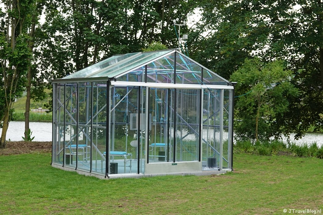 Kunstwerk Tranquility Machine op de Floriade Expo 2022 in Almere