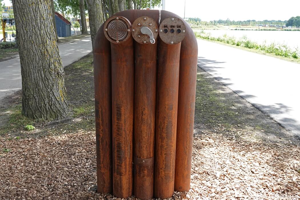 Kunstwerk Weerwater op de Floriade Expo 2022 in Almere