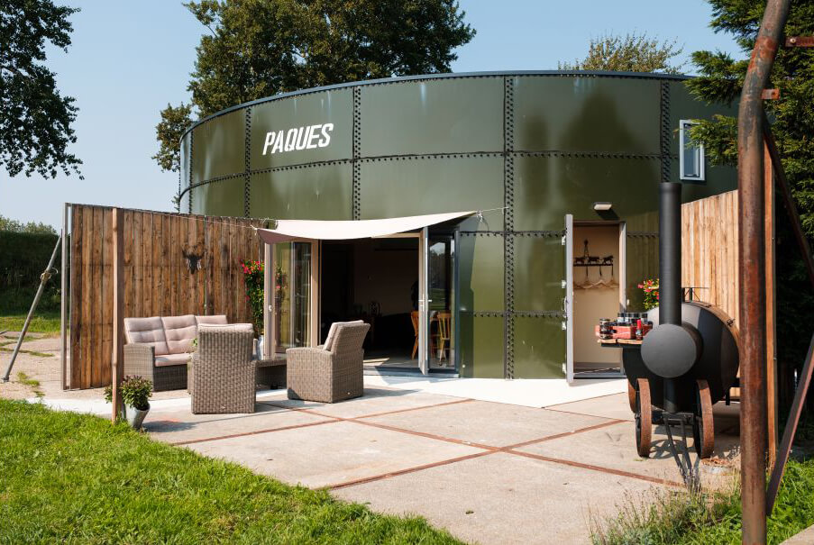 Mestsilo in Akersloot/Noord-Holland via Natuurhuisje.nl