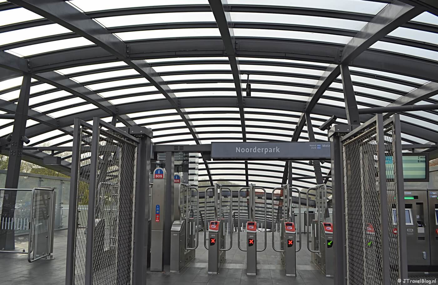 Station Noorderpark in Amsterdam