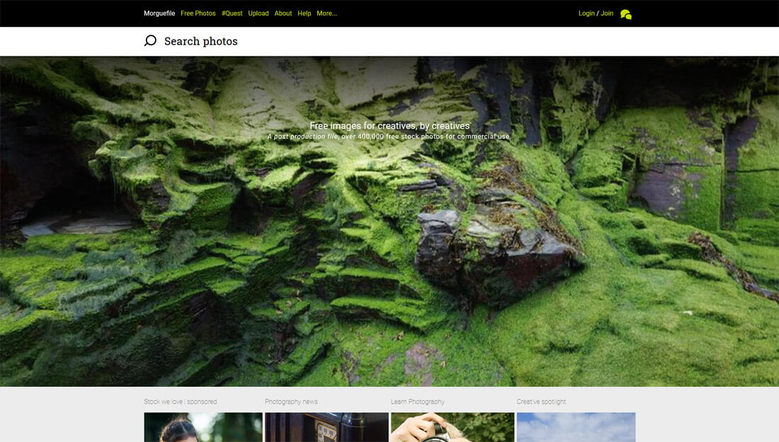 Morguefile: een website met gratis afbeeldingen