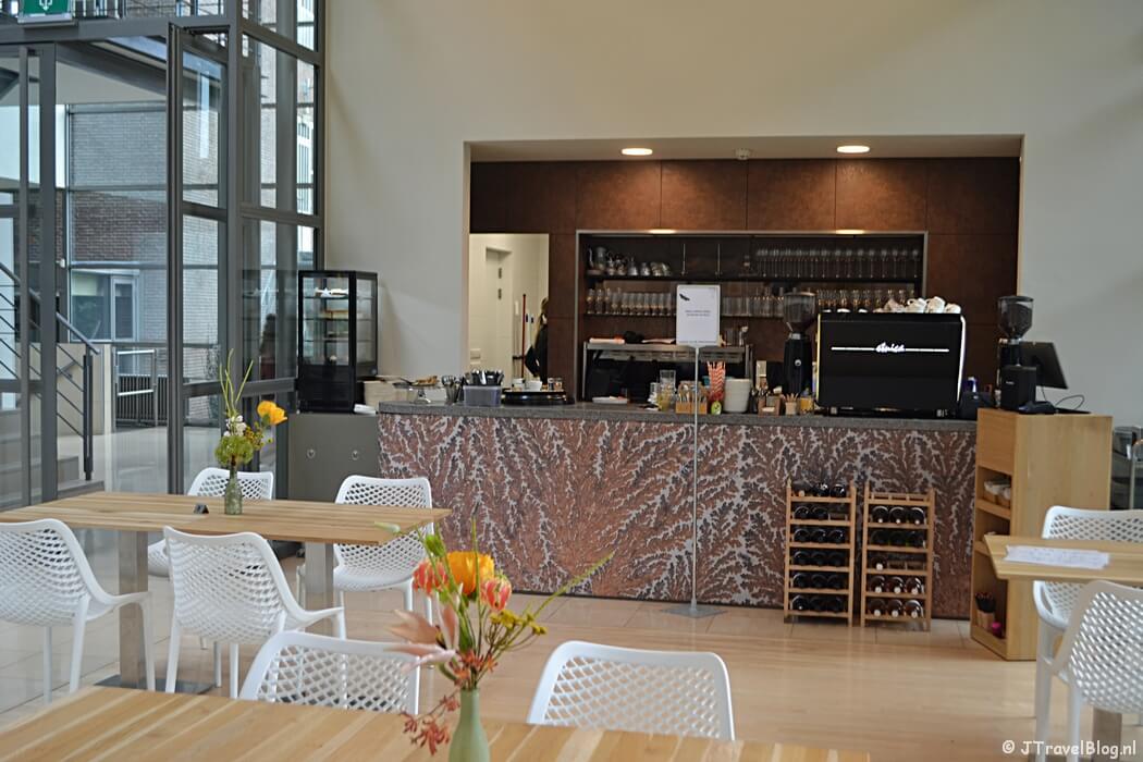 Het Museumcafรฉ van het Teylers Museum in Haarlem