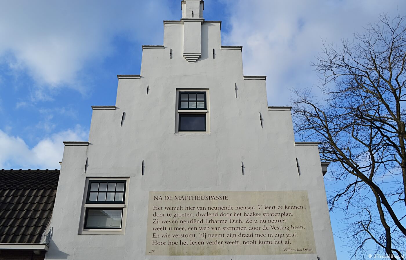 Muurgedicht ‘Na de Mattheuspassie’ van Willem Jan Otten